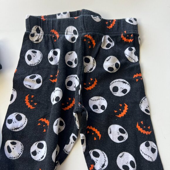 Girls 8 Disney NBC Halloween Pajamas Set Jack & Sally A0004 - Picture 4 of 7